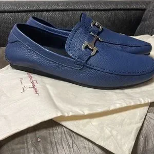 Salvatore Ferragamo | Shoes | Salvatore Ferragamo Mens Blue  display picture 2